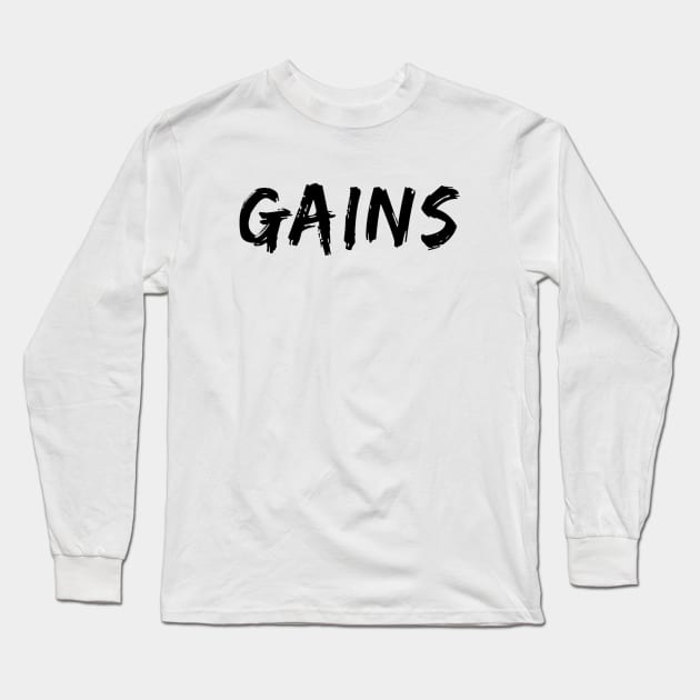 Gains Long Sleeve T-Shirt by Live Together